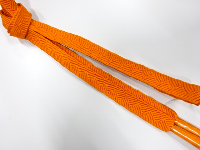 未使用品　正絹　手組帯締め